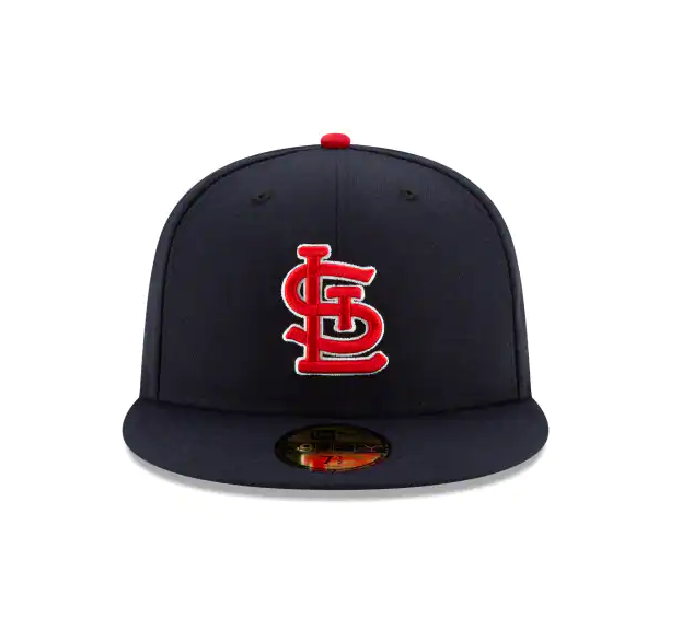 Men's St. Louis Cardinals New Era Navy Alternate Authentic Collection On-Field 59FIFTY Fitted Hat