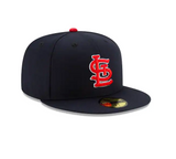 Men's St. Louis Cardinals New Era Navy Alternate Authentic Collection On-Field 59FIFTY Fitted Hat - Pro Jersey Sports