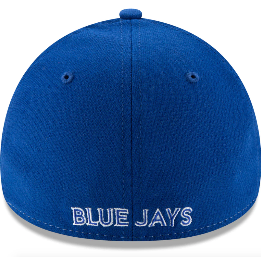 Men's Toronto Blue Jays New Era White Alternate 3 Team Classic 39THIRTY Flex Hat
