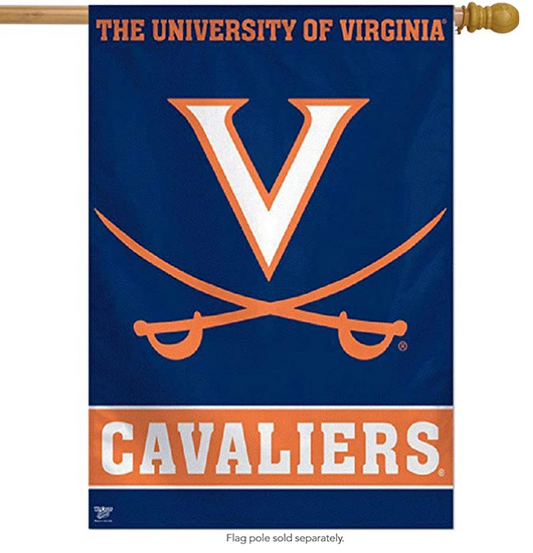 Virginia Cavaliers Team Logo Vertical Flag Logo1