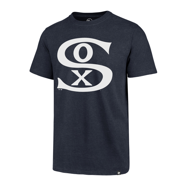 Men’s Chicago White Sox Cooperstown Collection Fall Navy 1917 Logo  ’47 Club Tee