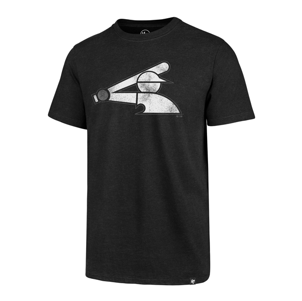 Men’s Chicago White Sox Batterman Logo Jet Black ’47 Imprint Club Tee