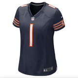 Women's Chicago Bears Justin Fields Nike Navy Game Jersey - Pro Jersey Sports