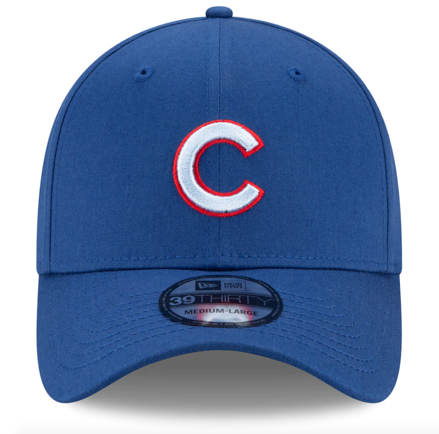 Chicago Cubs New Era Fathers Day 2021 Blue MLB 39THIRTY Flex Hat