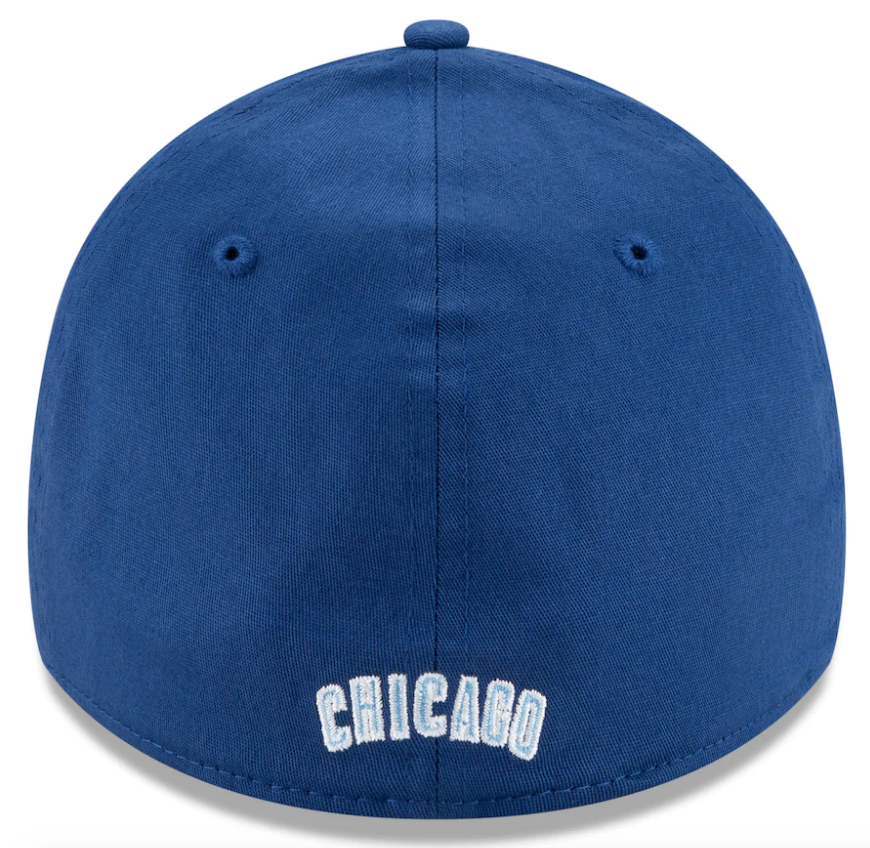 Chicago Cubs New Era Fathers Day 2021 Blue MLB 39THIRTY Flex Hat