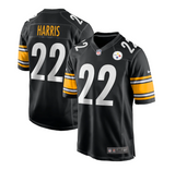 Youth Pittsburgh Steelers Najee Harris Nike Black Game Jersey - Pro Jersey Sports