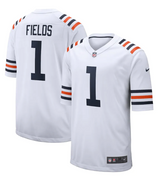 Justin Fields Chicago Bears Youth White Alternate 1936 Classic Game Jersey - Pro Jersey Sports