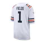 Justin Fields Chicago Bears Youth White Alternate 1936 Classic Game Jersey - Pro Jersey Sports