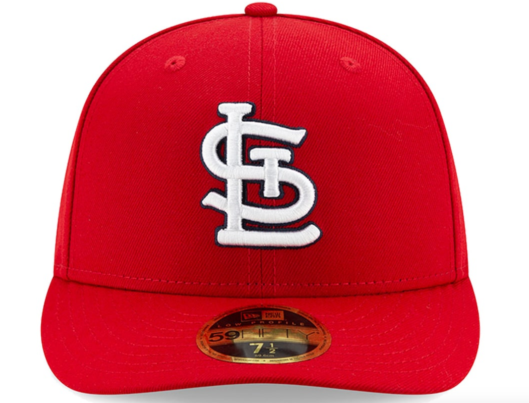 Men's St. Louis Cardinals New Era Red Low Profile Authentic Collection On-Field 59FIFTY Fitted Hat