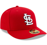Men's St. Louis Cardinals New Era Red Low Profile Authentic Collection On-Field 59FIFTY Fitted Hat - Pro Jersey Sports