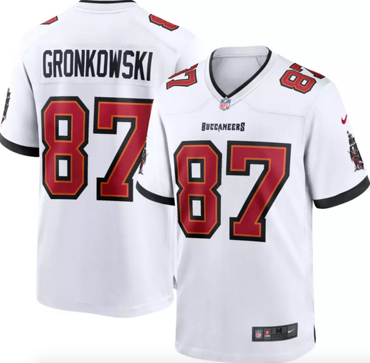 Men's Nike Rob Gronkowski White Tampa Bay Buccaneers Game Jersey - Pro Jersey Sports