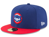 Men's Chicago Cubs New Era Royal/Red Cooperstown 1979 2-Tone 59FIFTY Fitted Hat - Pro Jersey Sports
