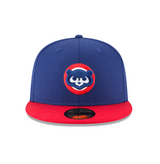 Men's Chicago Cubs New Era Royal/Red Cooperstown 1979 2-Tone 59FIFTY Fitted Hat - Pro Jersey Sports