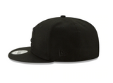 Chicago Bears New Era Black On Black Primary Logo Basic 9FIFTY Adjustable Hat - Black - Pro Jersey Sports