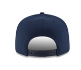 Chicago Bears New Era Navy Basic Bear Head 9FIFTY Adjustable Snapback Hat - Pro Jersey Sports