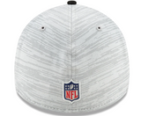 Men's Atlanta Falcons New Era Gray/Black 2021 NFL Training Camp Official 39THIRTY Flex Hat - Pro Jersey Sports