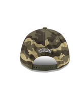 Chicago Cubs 2021 Armed Forces Day Camo New Era 9FORTY Stretch-Snap Hat - Pro Jersey Sports
