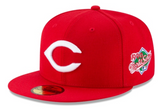 Men's Cincinnati Reds New Era Red Side Patch 1990 World Series 59FIFTY Fitted Hat - Pro Jersey Sports