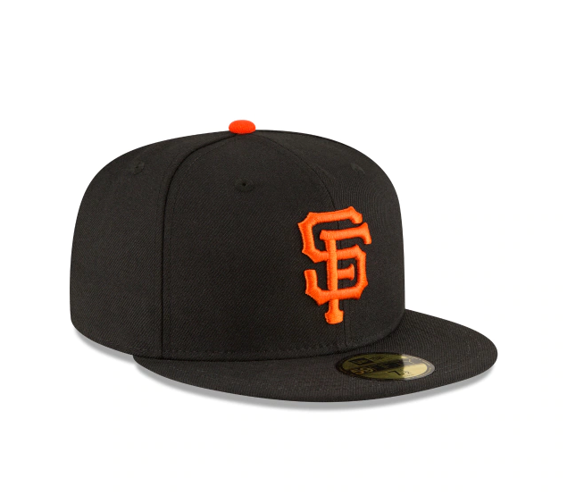 San Francisco Giants New Era 2002 World Series Wool 59FIFTY Fitted Hat - Black