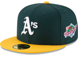 Oakland Athletics New Era 1989 World Series Wool 59FIFTY Fitted Hat - Green - Pro Jersey Sports