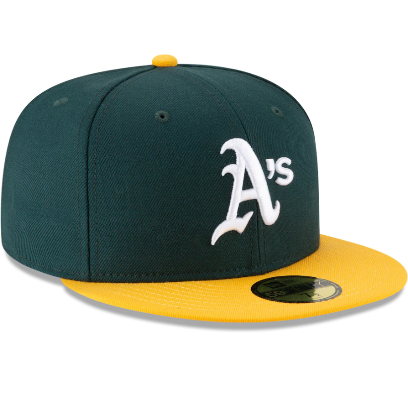 Oakland Athletics New Era 1989 World Series Wool 59FIFTY Fitted Hat - Green
