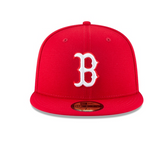 Men's Boston Red Sox New Era Red 59FIFTY Hat - Pro Jersey Sports