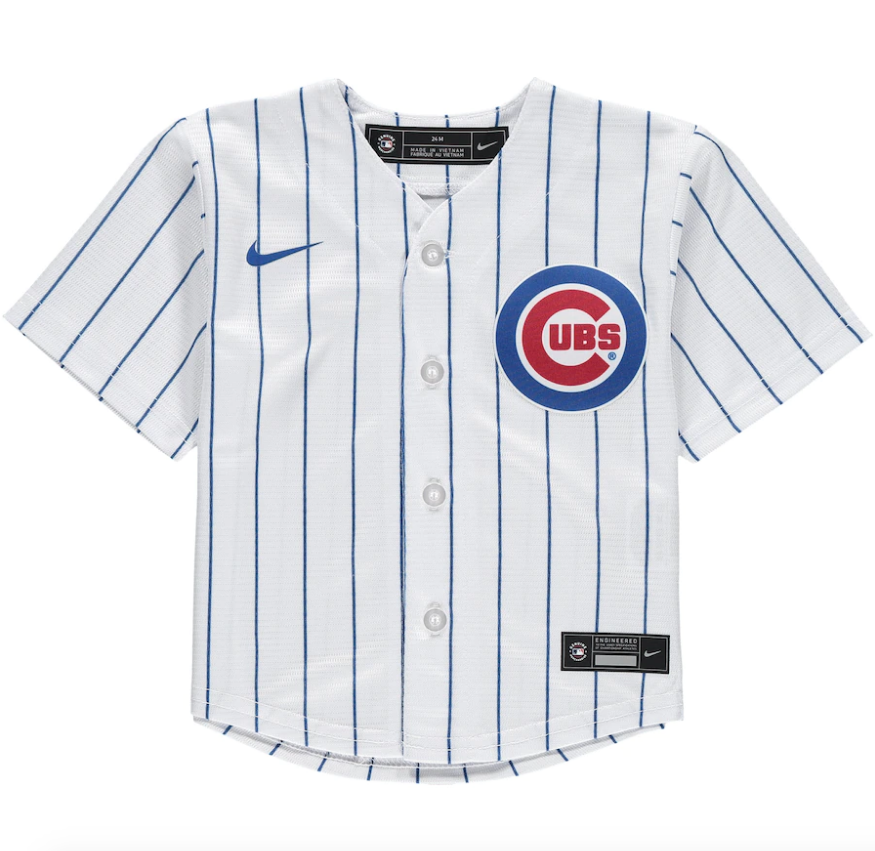 Infant Chicago Cubs Nike Home White Replica Team Jersey