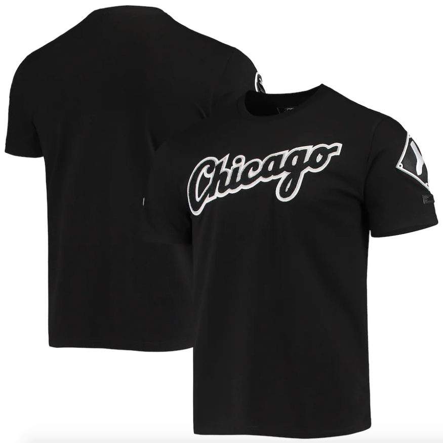 Men's Chicago White Sox Pro Standard Black Team Logo T-Shirt