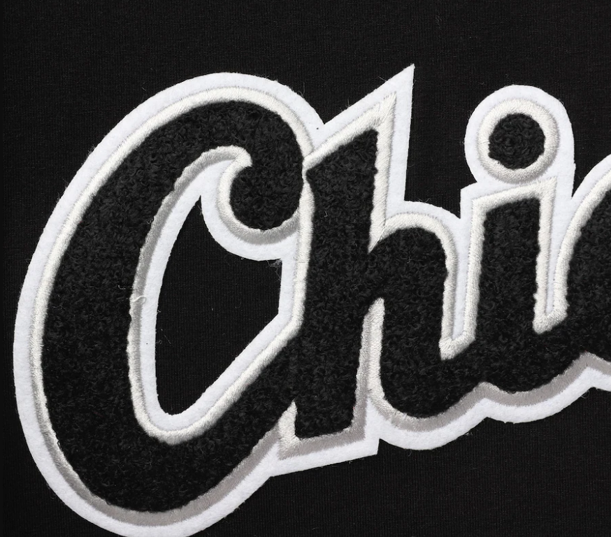 Men's Chicago White Sox Pro Standard Black Team Logo T-Shirt
