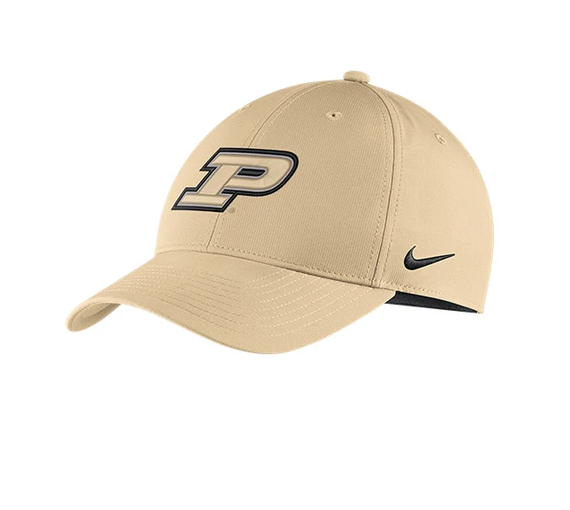 Nike Men's Purdue Boilermakers Gold Legacy91 Adjustable Hat