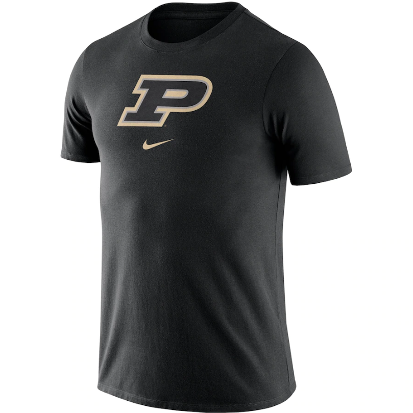 Purdue Boilermakers Nike Essential Logo T-Shirt – Black