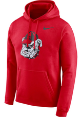 Nike Georgia Bulldogs Red Vault Club Fleece Hoodie - Pro Jersey Sports