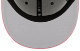 Men's Chicago Bulls NBA 2021 Draft New Era Black and Red 59FIFTY Fitted Hat - Pro Jersey Sports