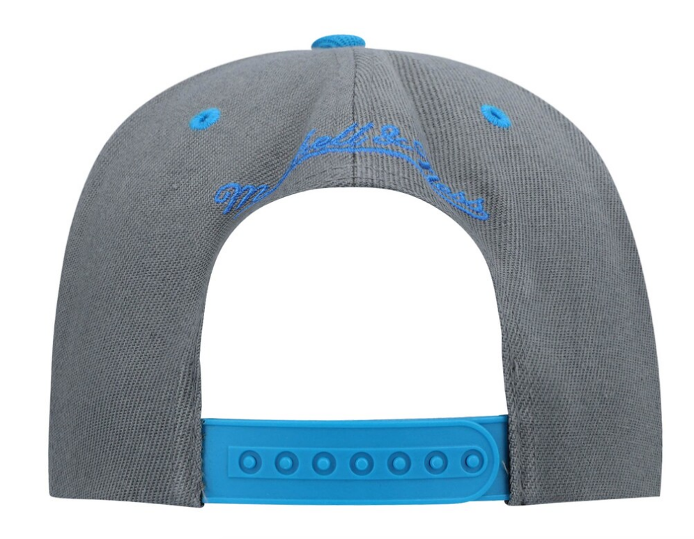 Men's Mitchell & Ness Silver/Blue Orlando Magic Hardwood Classics Reload 2.0 Snapback Adjustable Hat - Pro Jersey Sports