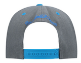 Men's Mitchell & Ness Silver/Blue Orlando Magic Hardwood Classics Reload 2.0 Snapback Adjustable Hat - Pro Jersey Sports
