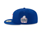 Chicago Cubs New Era 2016 World Series Wool 59FIFTY Fitted Hat - Blue - Pro Jersey Sports