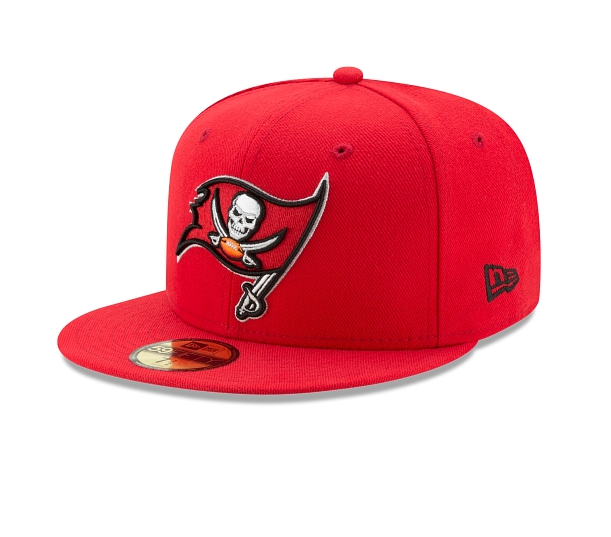 Tampa Bay Buccaneers Red Team New Era 59FIFTY Fitted Hat