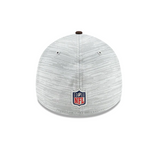 Cleveland Browns 2021 Training Camp On Field Gray/Brown New Era 39THIRTY Flex Fit Hat - Pro Jersey Sports