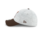 Cleveland Browns 2021 Training Camp On Field Gray/Brown New Era 39THIRTY Flex Fit Hat - Pro Jersey Sports