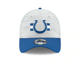 Indianapolis Colts 2021 Training Camp On Field Gray/Royal New Era 39THIRTY Flex Fit Hat - Pro Jersey Sports