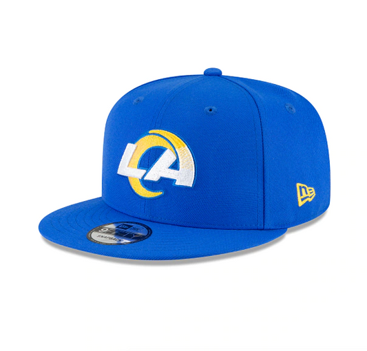 Los Angeles Rams New Era Basic 9FIFTY Adjustable Snapback Hat - Pro Jersey Sports
