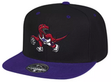 Men's Mitchell & Ness Purple/Black Toronto Raptors Hardwood Classics Reload 2.0 Fitted Hat - Pro Jersey Sports
