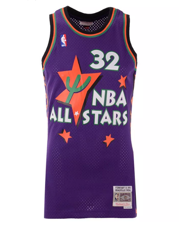 Men's Shaquille O'Neal NBA All Star 1995 Swingman Jersey By Mitchell & Ness