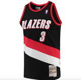 Men's Damon Stoudamire Portland Trail Blazers Mitchell & Ness Hardwood Classics Swingman Jersey - Black - Pro Jersey Sports
