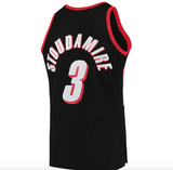 Men's Damon Stoudamire Portland Trail Blazers Mitchell & Ness Hardwood Classics Swingman Jersey - Black - Pro Jersey Sports