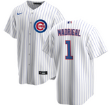 NIKE Men's Nick Madrigal Chicago Cubs White Home Premium Stitch Replica Jersey - Pro Jersey Sports