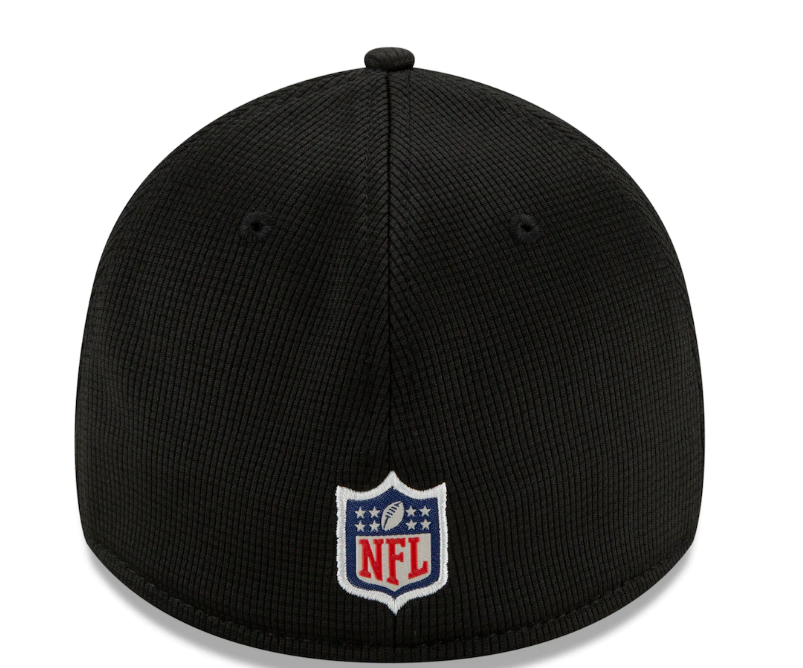 Men's Atlanta Falcons New Era Black 2021 NFL Sideline Home 39THIRTY Flex Hat