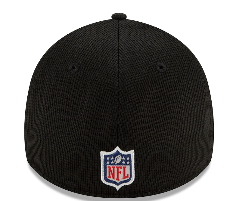 Men's New Orleans Saints New Era Black 2021 NFL Sideline Home 39THIRTY Flex Hat - Pro Jersey Sports