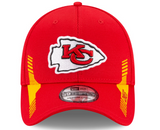 Men's Kansas City Chiefs New Era Red 2021 NFL Sideline Home 39THIRTY Flex Hat - Pro Jersey Sports