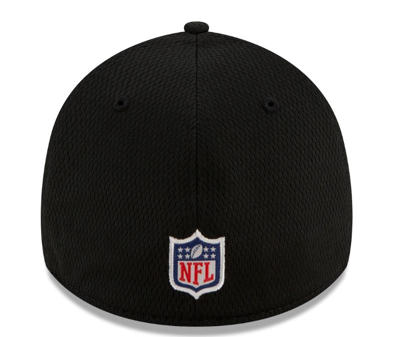 Men's Baltimore Ravens New Era Black 2021 NFL Sideline Road 39THIRTY Flex Hat - Pro Jersey Sports